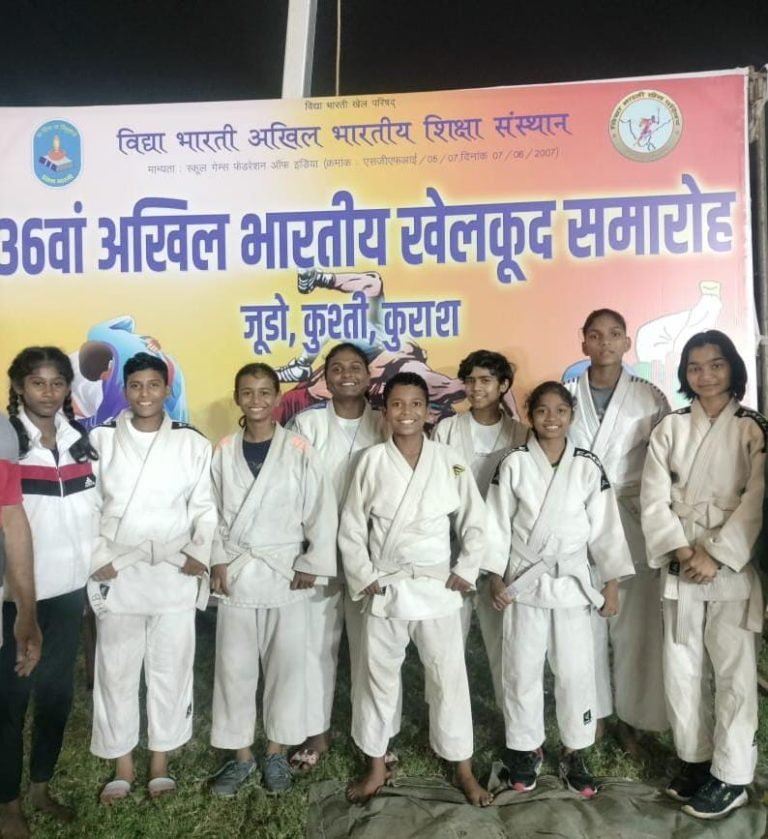 वर्धा जिल्हा ज्युडो कराटे असोसिएशनचा सुयाश — खेळाडूंचा राष्ट्रीय स्पर्धेसाठी निवड गौरव